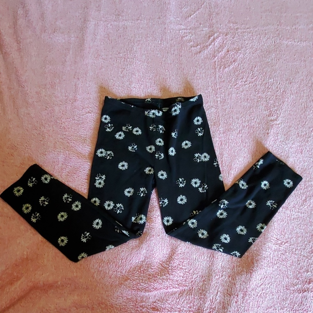 Old Navy Flower Leggings - Girls Large